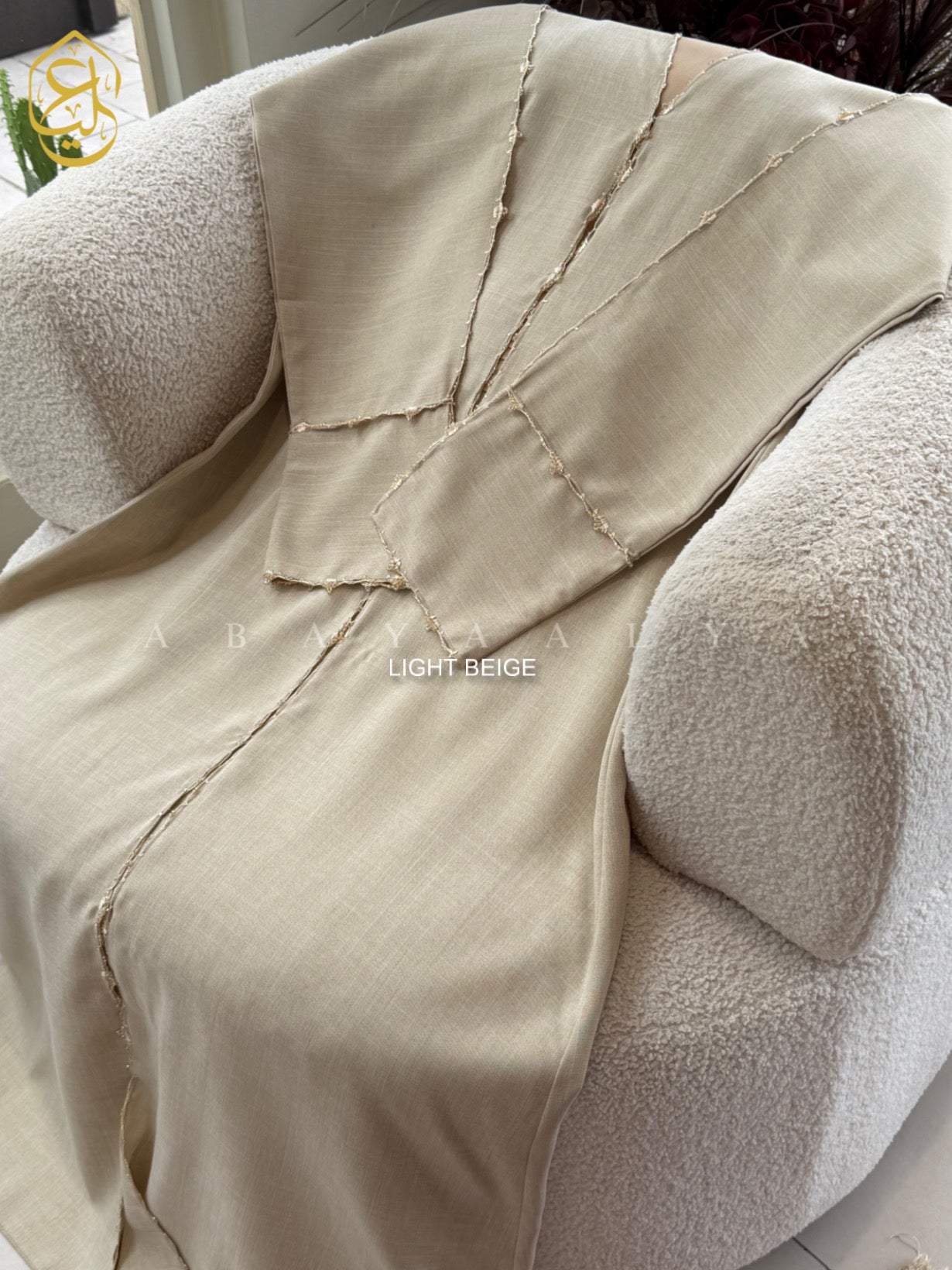 Nashwa Abaya 1 (Cardigan + Button Front)