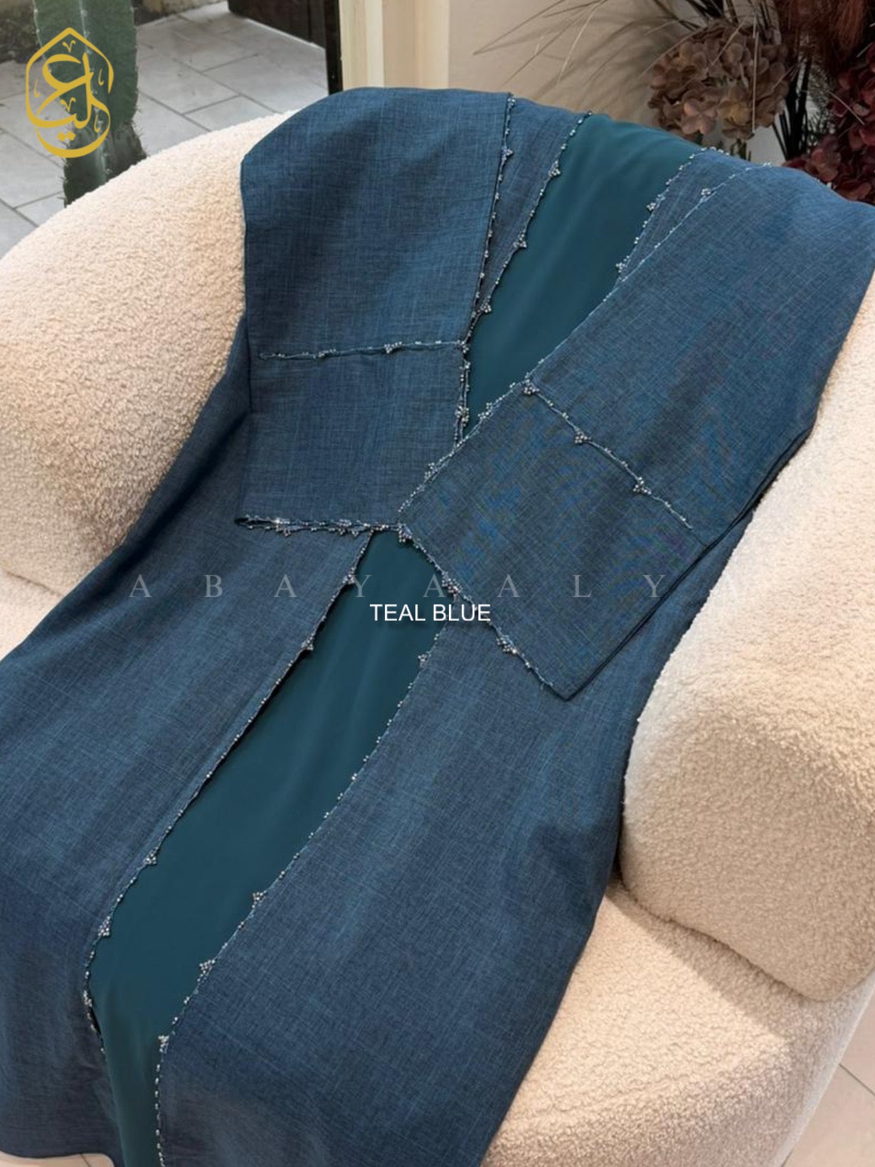 Nashwa Abaya 2 (Cardigan + Inner)