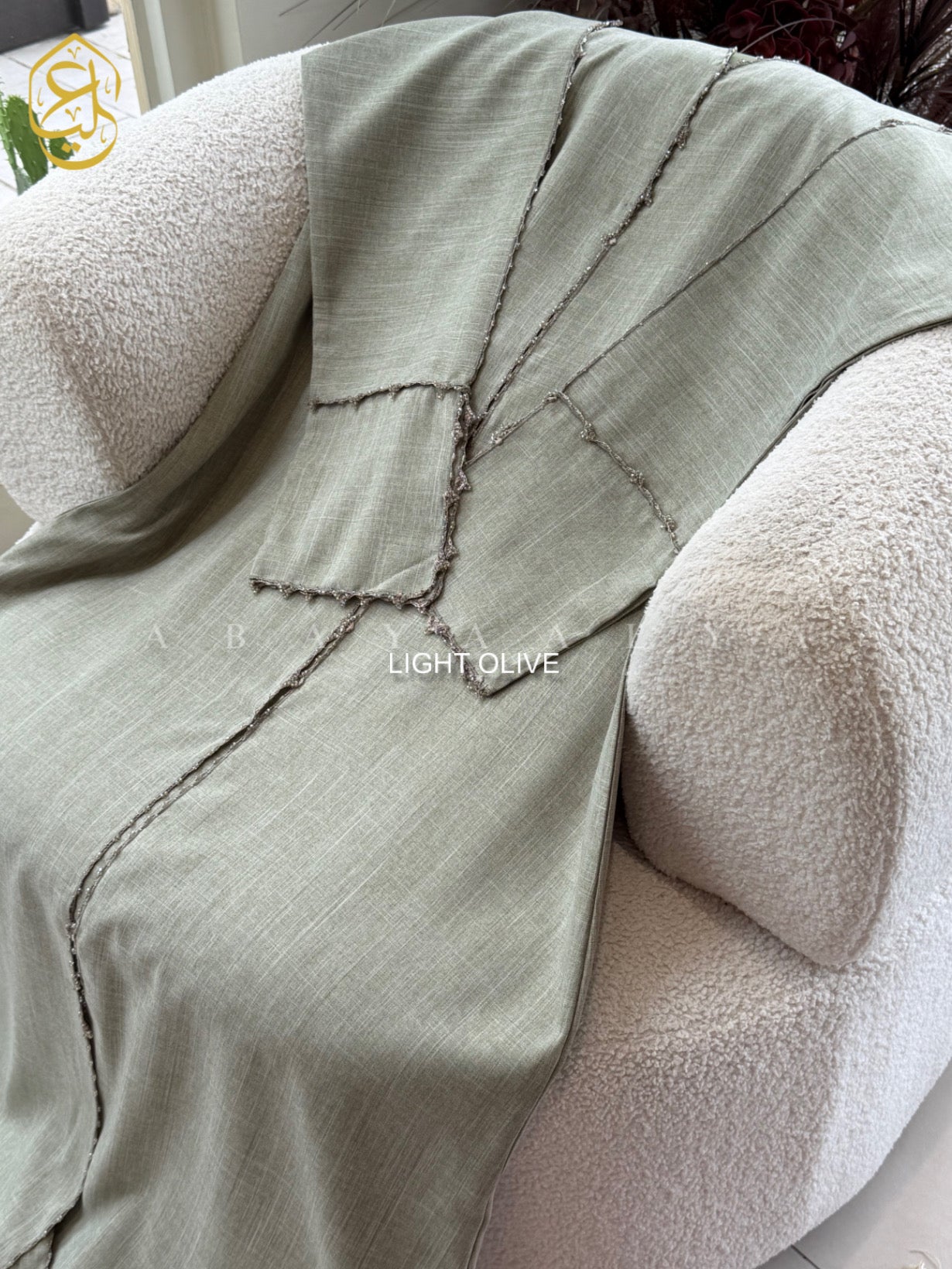Nashwa Abaya 1 (Cardigan + Button Front)