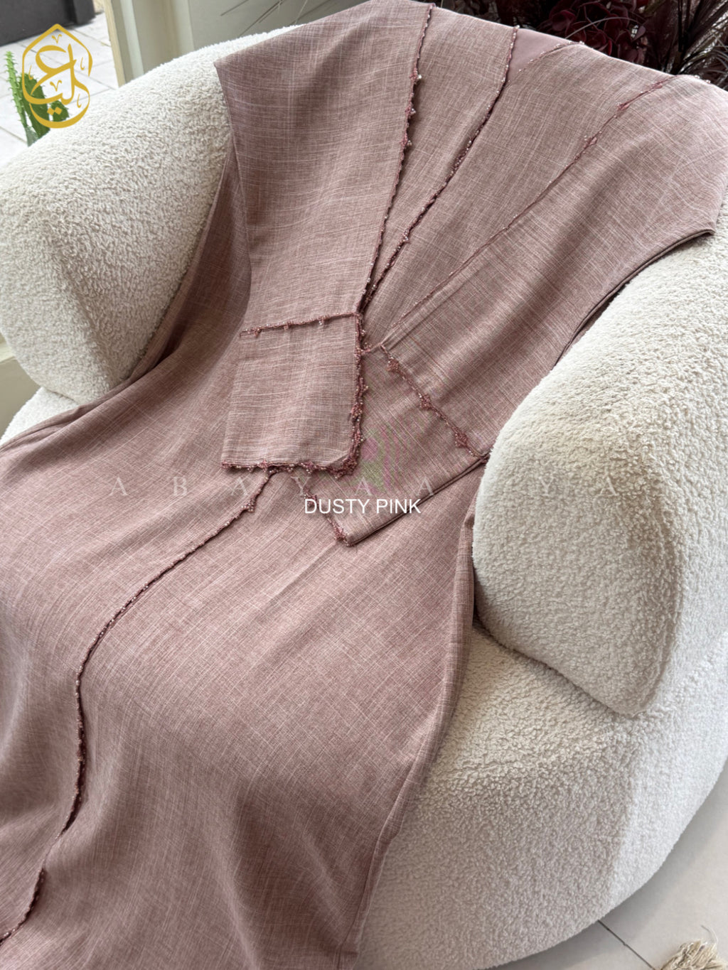 Nashwa Abaya 1 (Cardigan + Button Front)