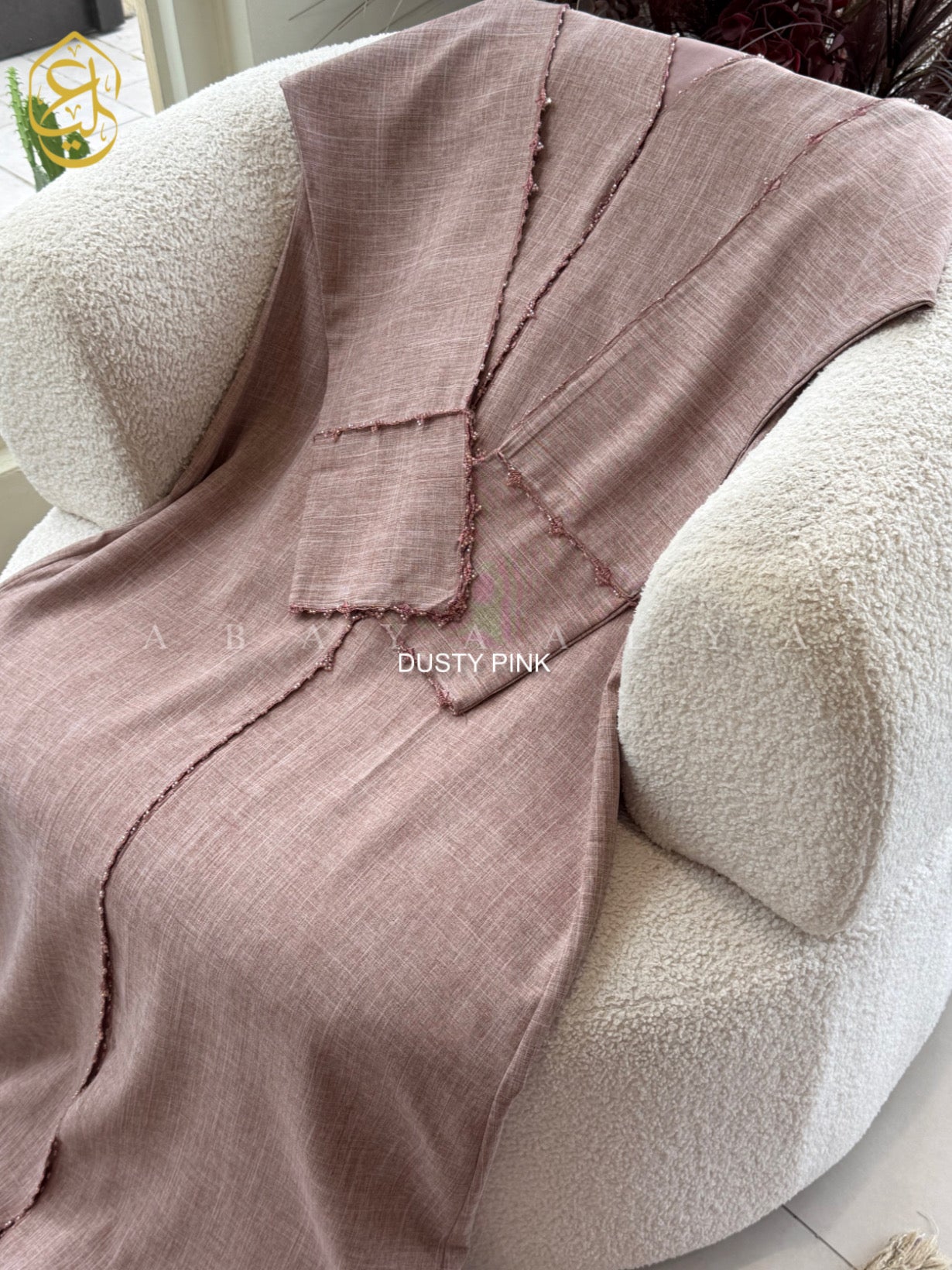 Nashwa Abaya 1 (Cardigan + Button Front)