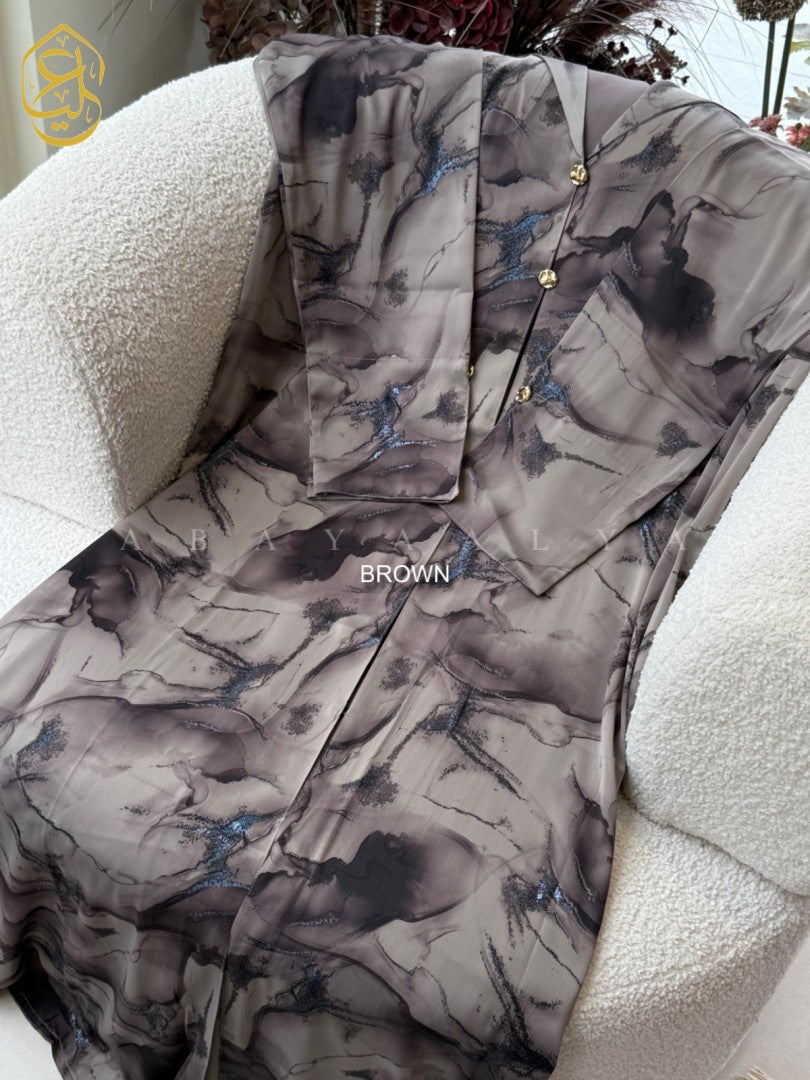Marble Abaya