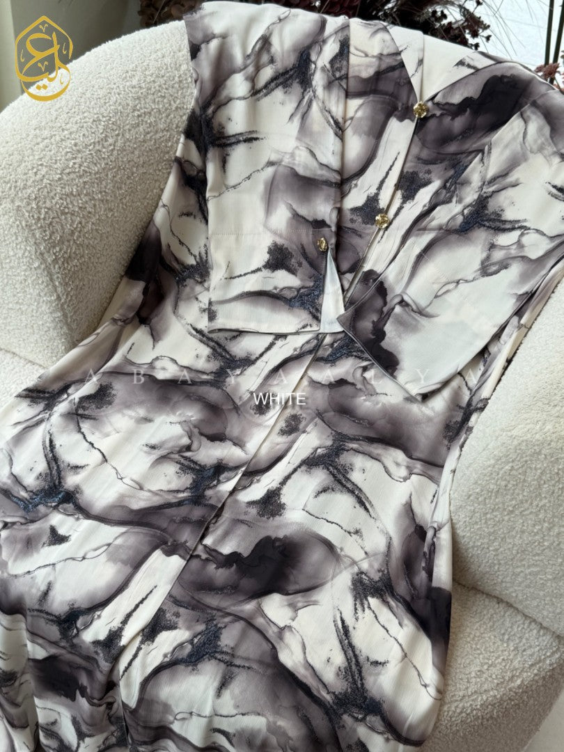 Marble Abaya
