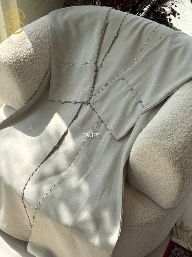 Nashwa Abaya 2 (Cardigan + Inner)
